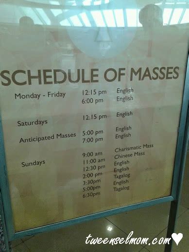 mall of asia church mass schedule|SM Megamall .